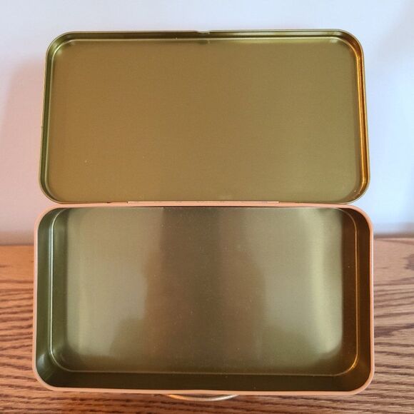 Vintage Tin Box Company 1983 Tin Country Farmhouse Apple Candles Cinnamon - Picture 10 of 11